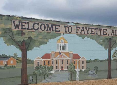 Fayette Welcome Mural