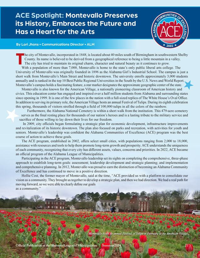 Montevallo Preserves its History, Embraces the Future, and Has a Heart for the Arts